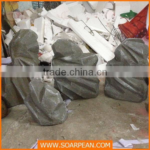 artificial foam plastic stone craft