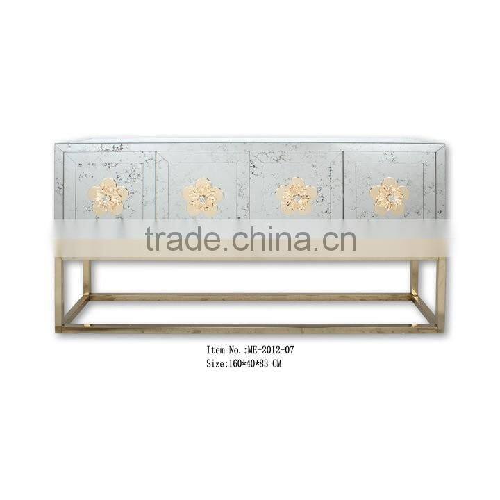 Modern style Antique Mirrored Cabinet for living room ME-2012-07