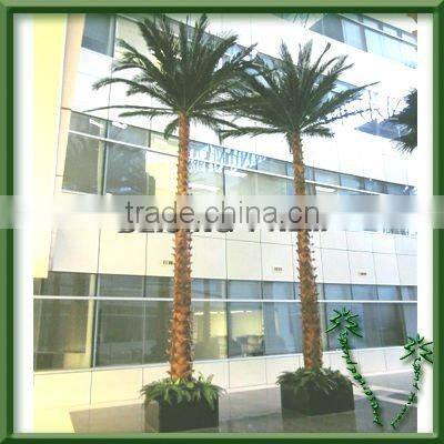 Outdoor Artificial Plastic Palm Tree Varities Decorative Artificial Plant