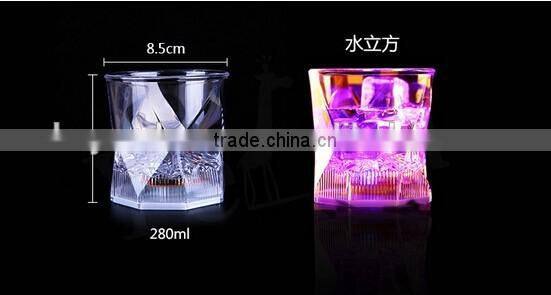 Party Decoration Led Multicolor Glow Bottle Coaster