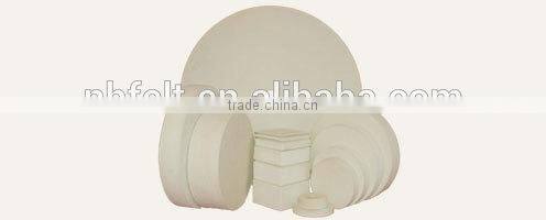 Stainess polishing 0.45g/cm3 Felt polishing wheels