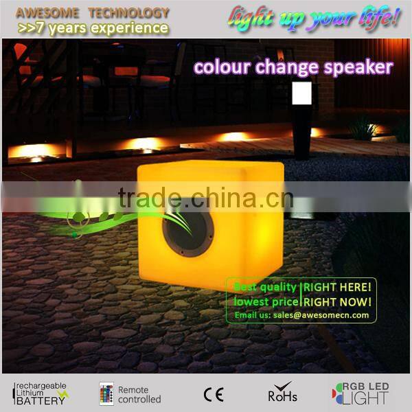 hot sale cute led color changing bluetooth speaker