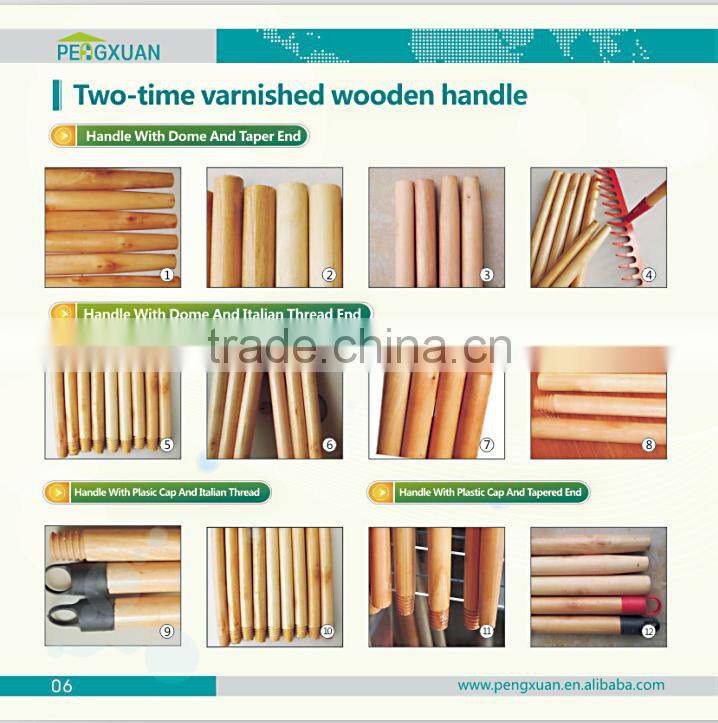 guangxi factory direct hardwood round posts wiht tapered-ends