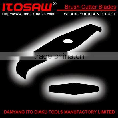 ITO-B-3 Grass Cutter blade for the Mower, SK-5 material 2T with angle size from 230mm to 600mm, thickness from 1.0mm to 3.0mm