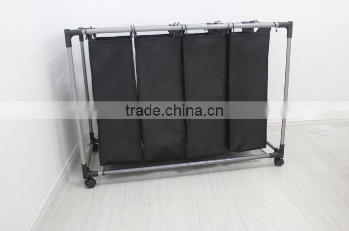 FACTORY SALE!!! Hotel and home usage triple laundry sorter without ironing board/4lift-off fableable landry sorter good quality