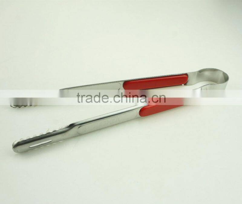 39035 8.5 Inch Mini Stainless Steel Kitchen Tongssalad bread Tongs Tea Tongs