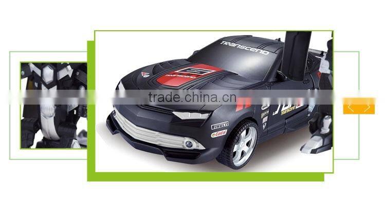 Hot sale 2.4G trans car remote control robot toys
