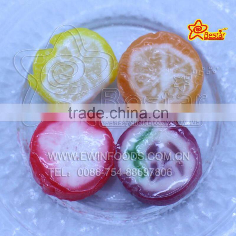 Handmade Fruit Flavor Flat Lollipop