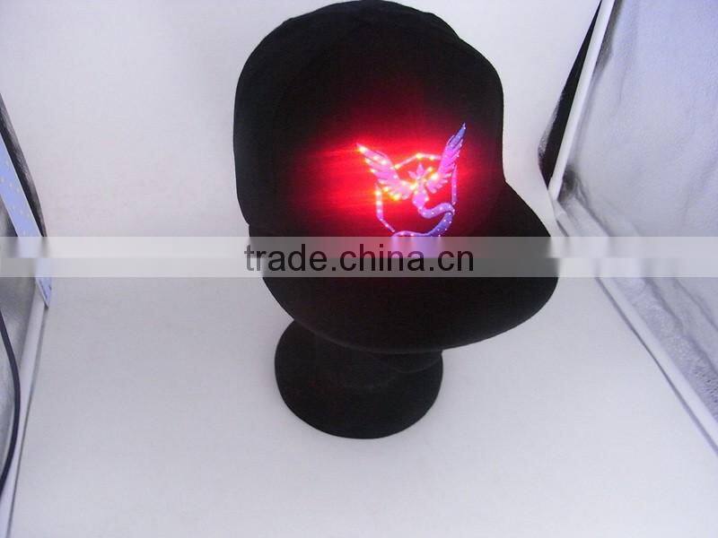 Cap With Built In Led Light Pokemon Flashing Cap And Fiber Optic Cap
