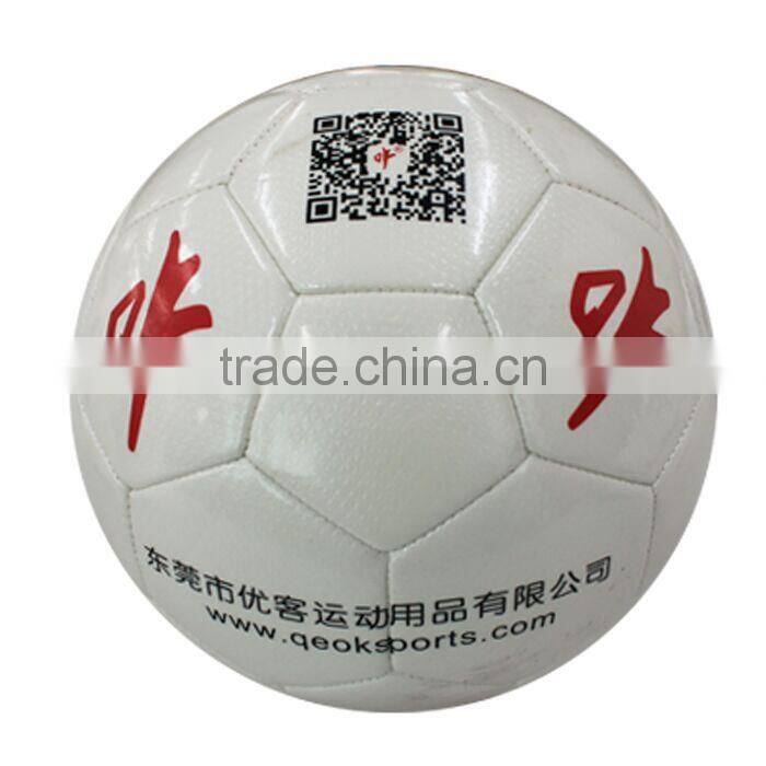 Wholesale promotional best quality TPU/PU/PVC machine sewn football
