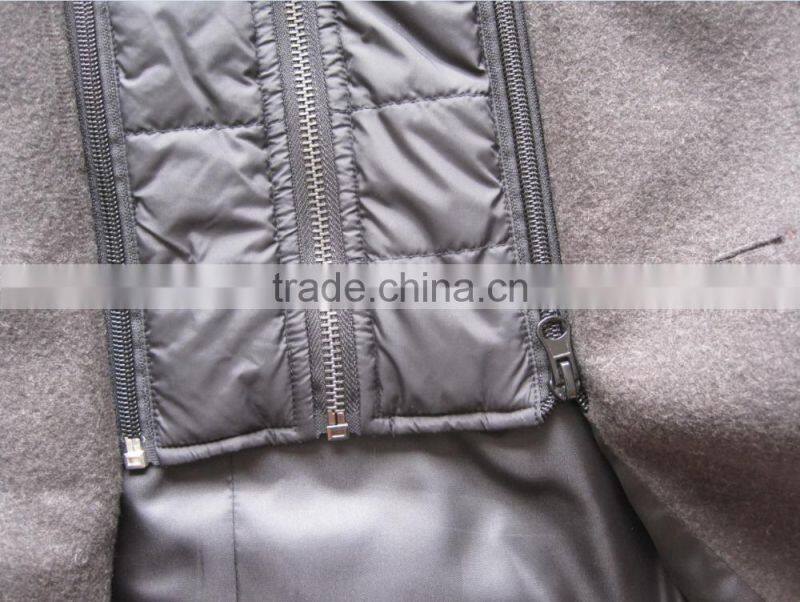 Real fur hooded winter coat 2016 , ladies fashionable coat