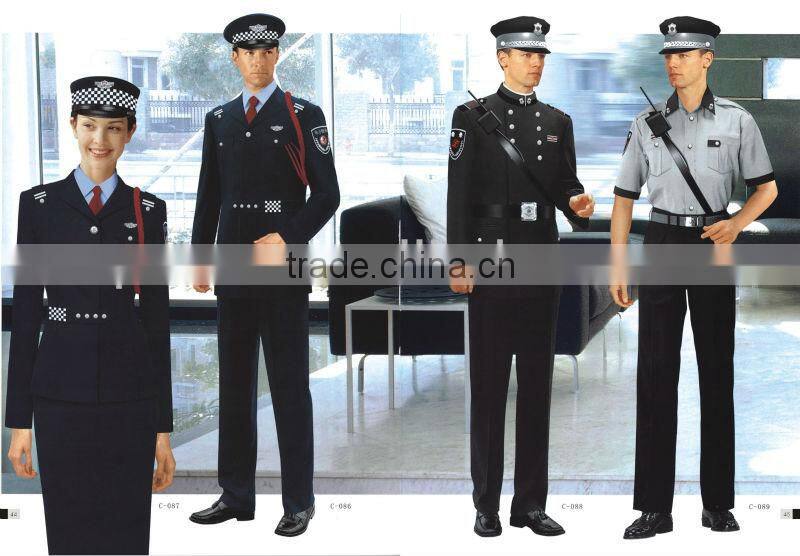 2014 new design security uniform For Man