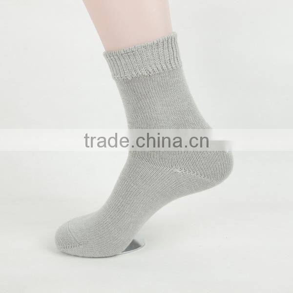 100% Wool & Acrylic blend yarn warm soft comfortable casual made in china sock