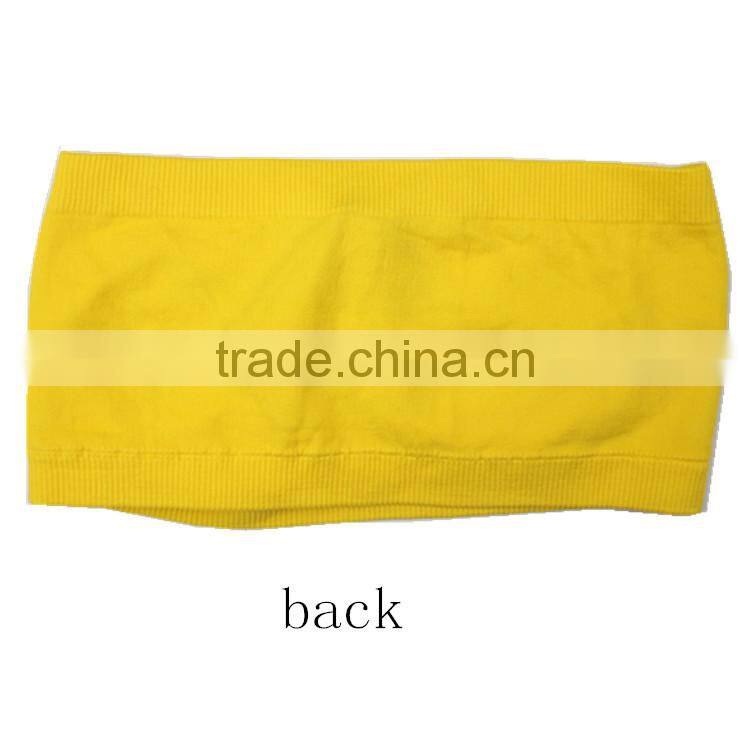 girl sexy tube bra padded tube top strapless bra for women underwear