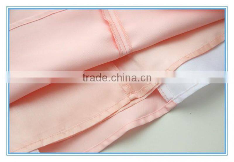 Elegant back neck design for ladies suits for polyester fabric