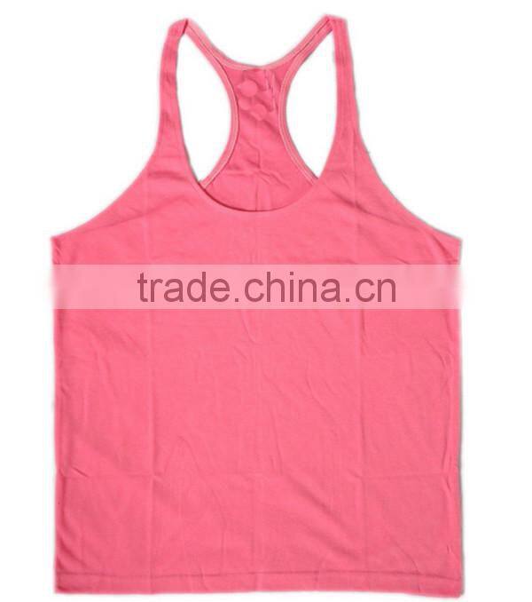 Promotional y back mens tank top/ custom sportswear tank top made in china/ wholesale china manufacturer tank top