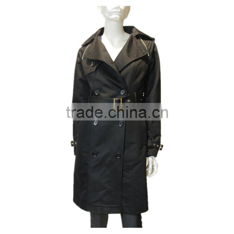 2014 2015 new design women trench coat custom windbreaker