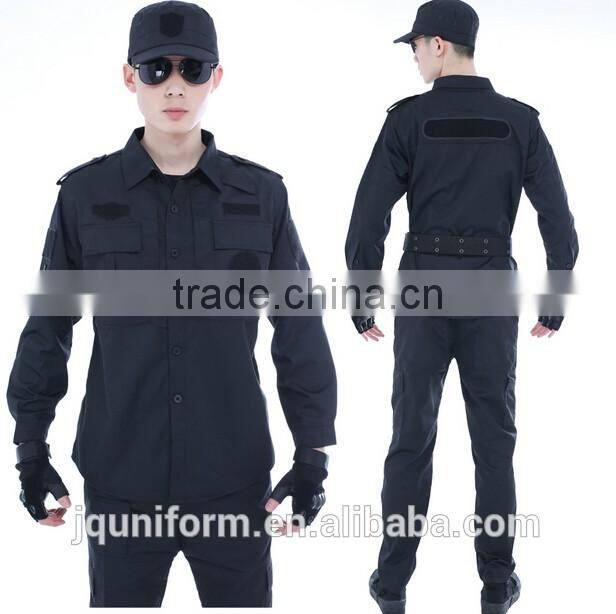 High quality custom working uniform, security guard uniform with unique safety protection