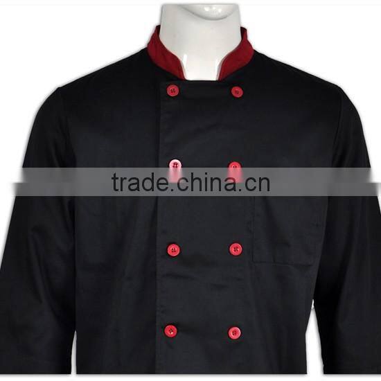 Factory Directly Purchase fast food restaurants uniform black