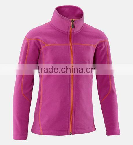 Colorful Custom Fleece Sweatshirt Full Zipper blue hoodie