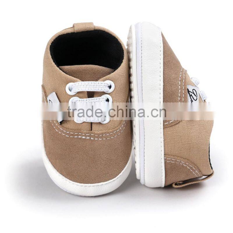 2017 baby shoes, colorful baby boy canvas shoes