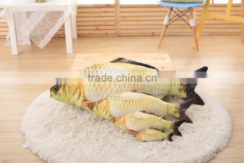 2017 spring new item cat dog gift toy fish toy High simulation fish for pets