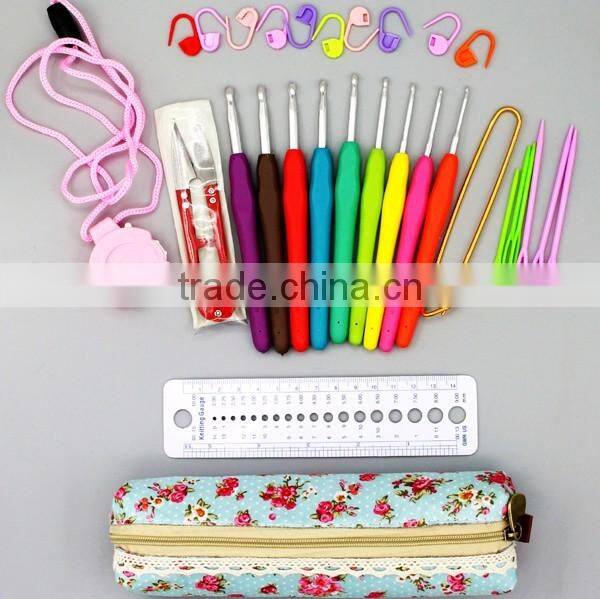 High quality 30PCS Crochet Hooks /Kniting Needle Kits