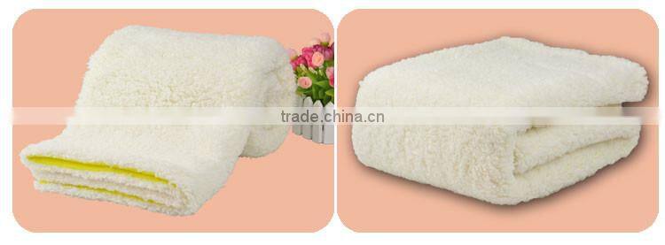 micro fiber winter swaddle knitted blanket