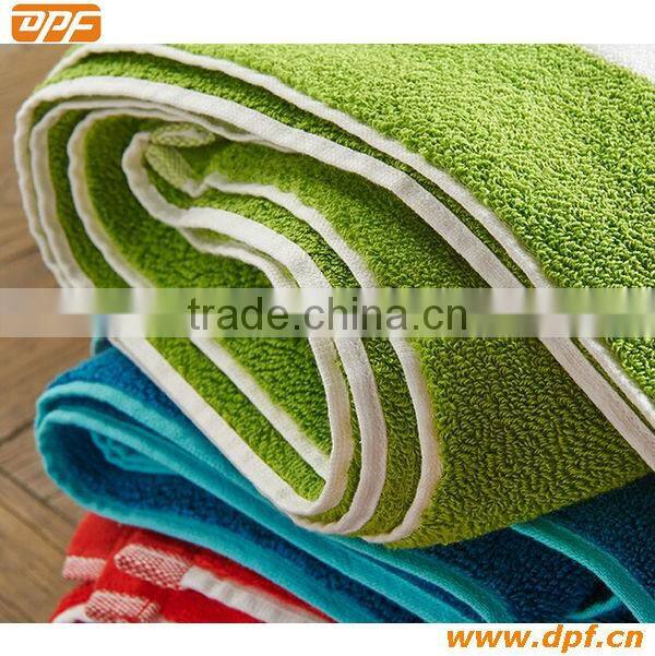 Hot sale 100% cotton yarn-dyed stripe personalized beach towel