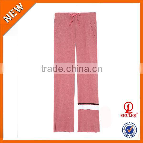 Fitness custom cotton lycra yoga pants comfortable sexy youth sports women's pants