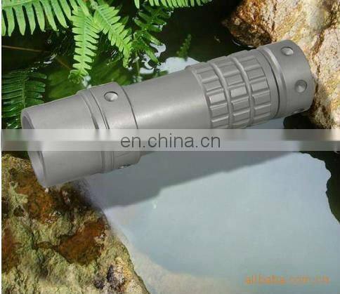 9LED mini logo led outdoor flashlight(AAA batteries changeable,tail switch,laser logo,CE,RoHS approval)