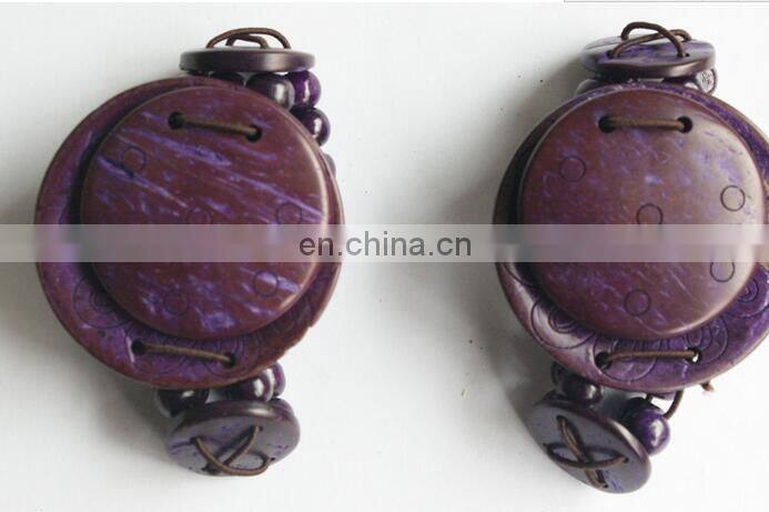 Retro national style watch new creative animation quartz pocket watch Fashion coconut Watch gifts for children