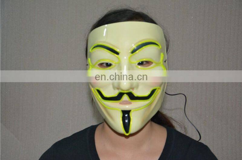 Luminous Mask,Led Glowing Mask,Led Flashing Mask For Party