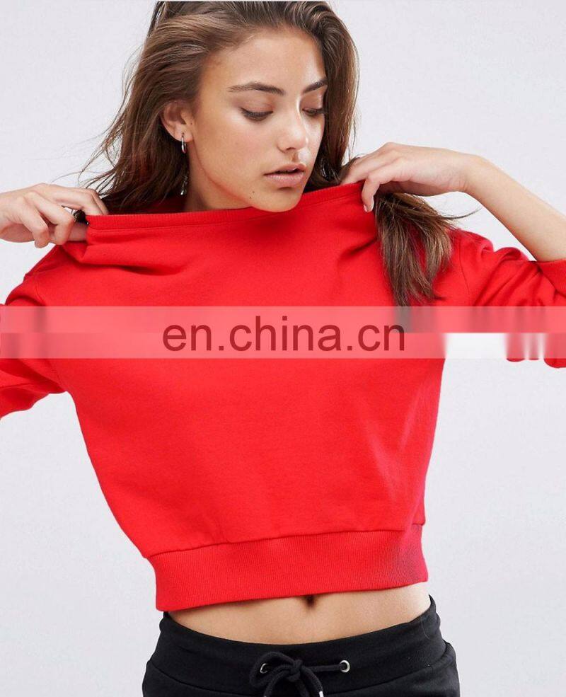 Fashion Sexy Mesh Long Sleeve Wholesale Women Crop Tops Custom Cheerleading Uniform Tops