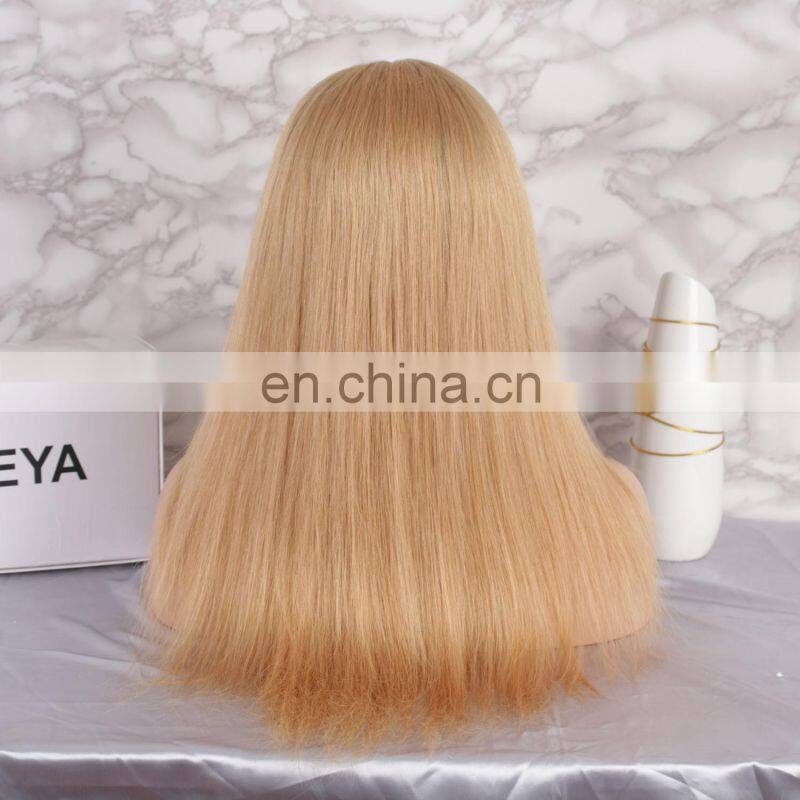 100% human ombre hair braiding hair wigs human hair long
