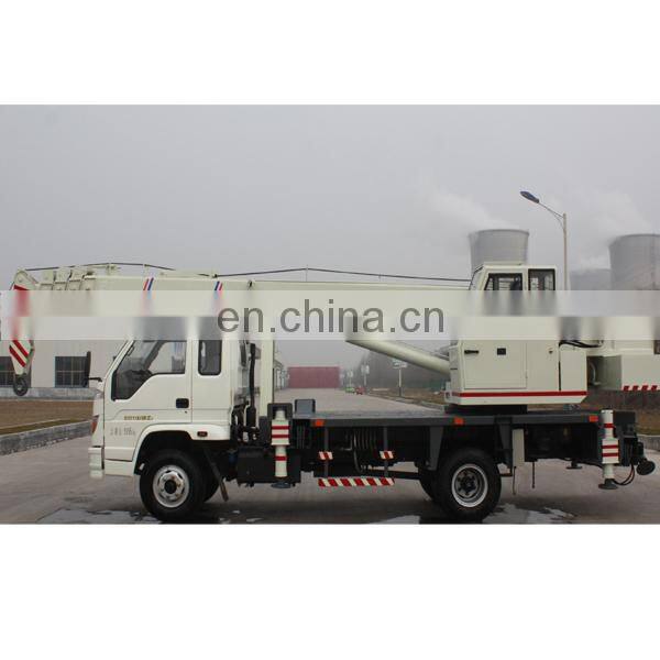 China small 7ton wheel tire truck crane