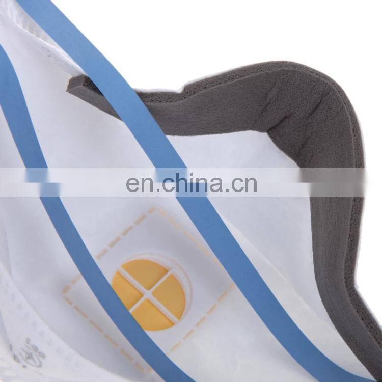 China Dust Mask 9332 PM2.5 Mask with Valve and Elastic Head Strap
