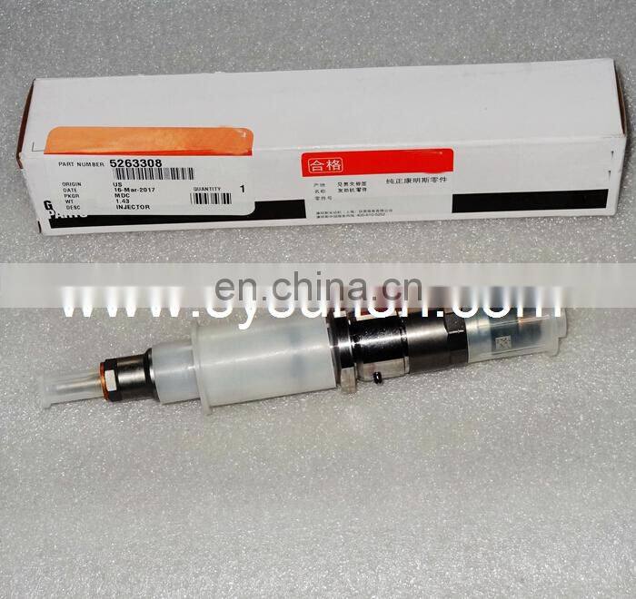 Excavator Parts PC300-8 QSL9 diesel engine Common rail fuel injector 0445120236 5263308