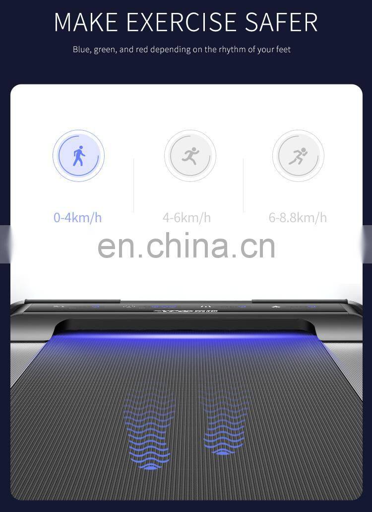 The world's thinness mini home treadmill gym walking foldable mini treadmill