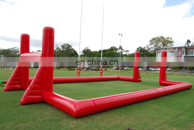 New Beach Sea Water Floating Play Equipment Inflatable Soccer Volleyball Court Volleyball Field For Sale Rental