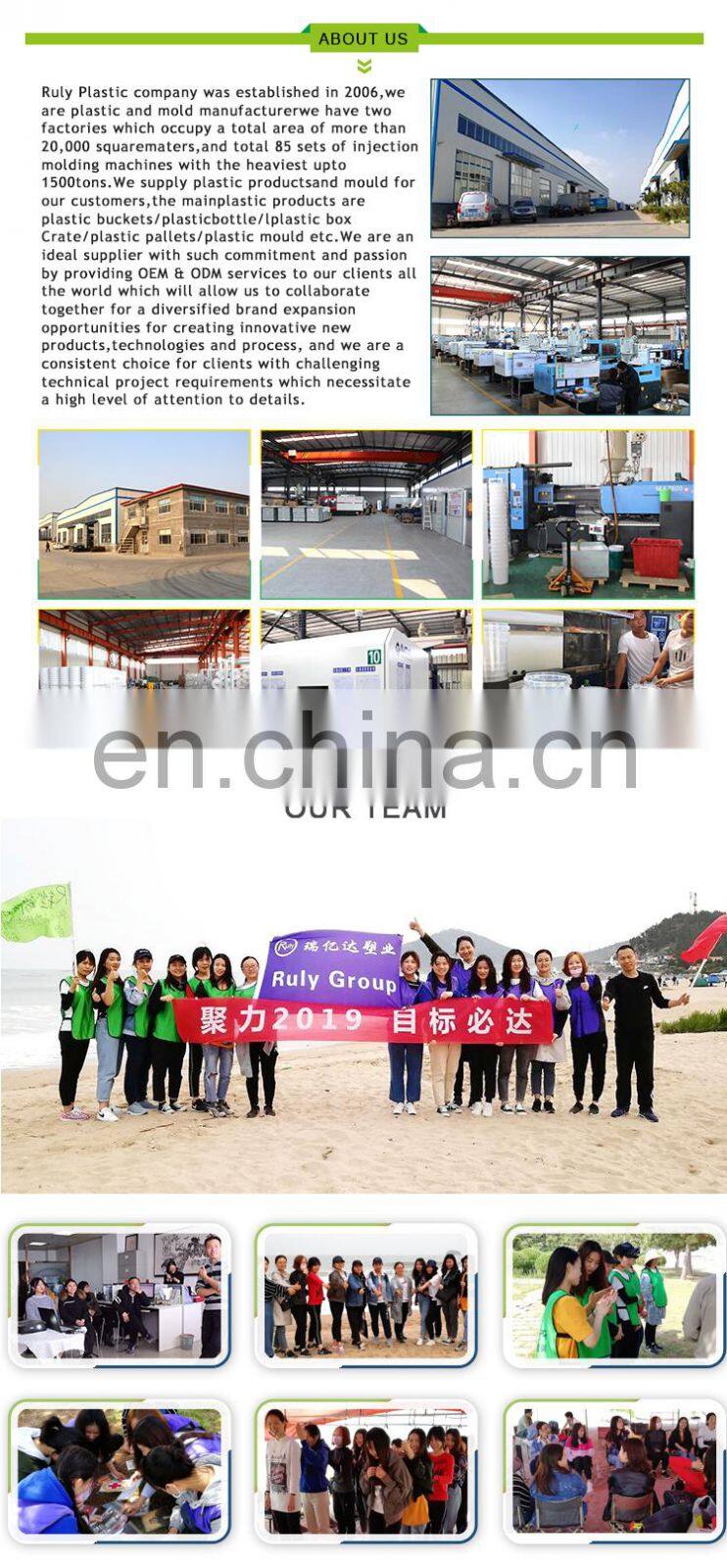 Clear plastic golf ball container with lid and handle