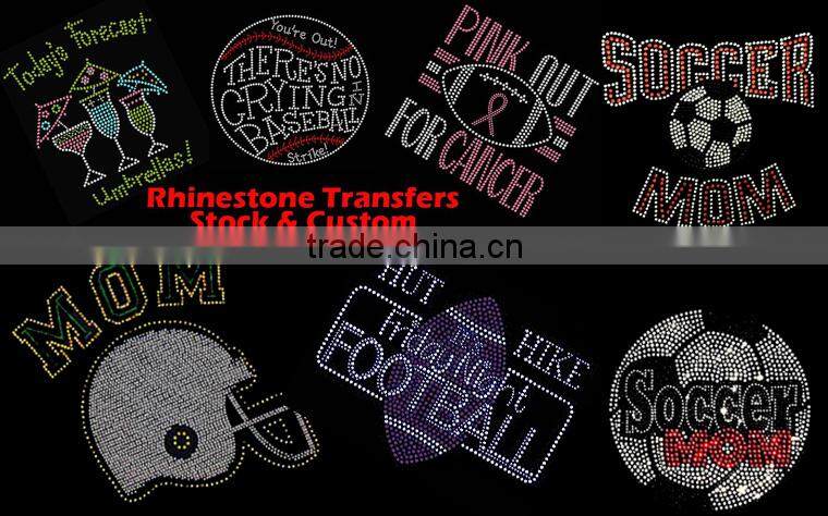 1223L China factory Christmas iron on rhinestone transfer,Christmas rhinestone iron on transfer,transfer rhinestone for dresses