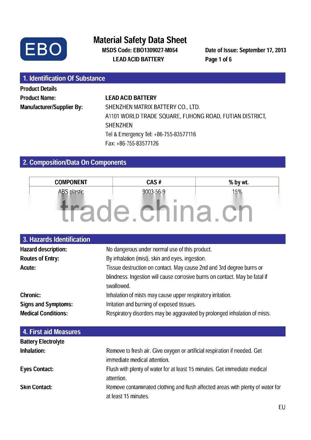 motorcycle battery manufacturer ytx7-bs mf motorcycle battery 12v 7ah battery