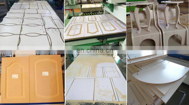 CNC carving machine 1325 CNC auto feeding kitchen cabinet nesting ATC