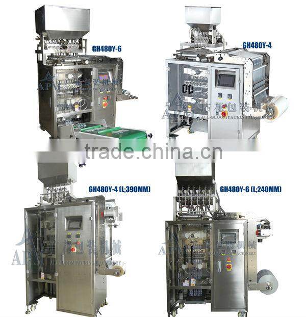 Multi lines sauce packing machine