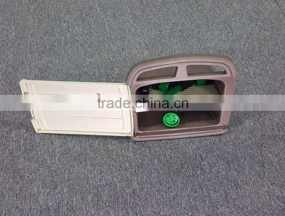 Garden Plastic Hose Hanger with Storage Cabinet