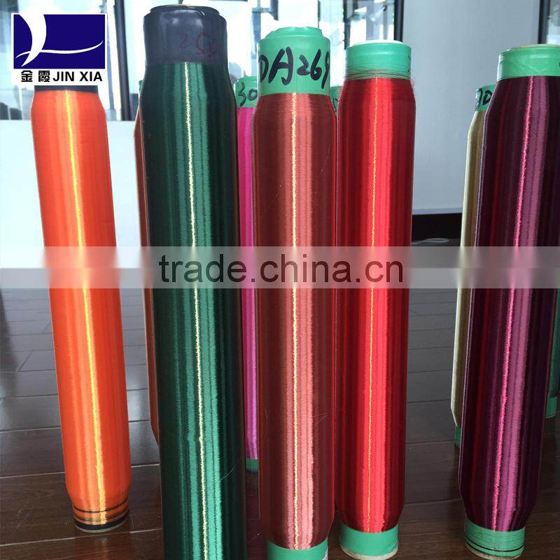 JINXIA DOPE DYED 100% POLYESTER DTY FDY POY FULL DULL,SEMI DULL YARN