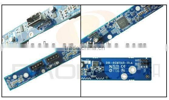 2U 8*2.5''/3.5'' HDD with 500W Power Supply and sliding kit Storage Server Case