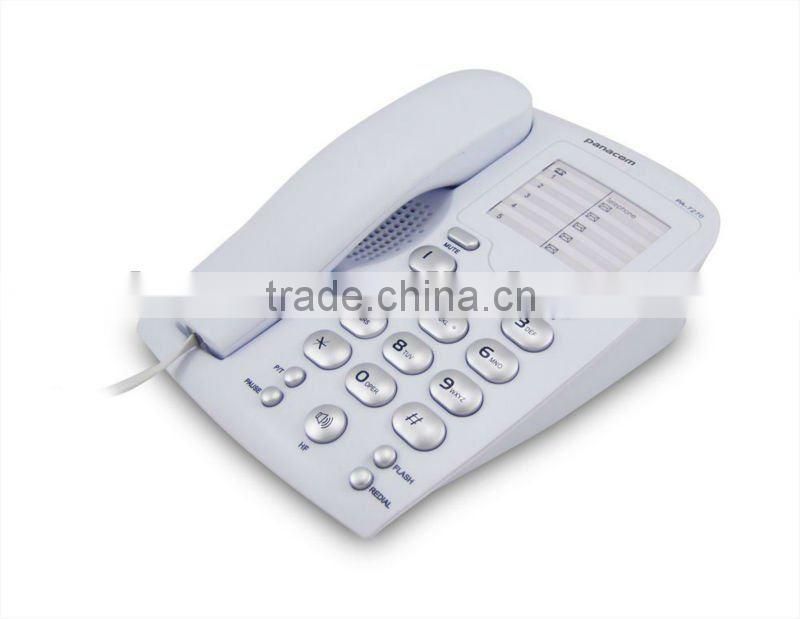 corded basic home telefon with rj11 telephone jack