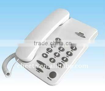 Analog wired fixed telephone headsets with rj11 plug